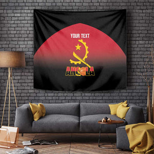 Afro Basketball Custom Angola Tapestry Go Champions Angolan - African Pride
