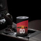 Afro Basketball Custom Angola Tumbler Cup Go Champions Angolan - African Pride