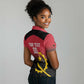 Afro Basketball Custom Angola Women Polo Shirt Go Champions Angolan - African Pride
