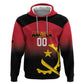 Afro Basketball Custom Angola Zip Hoodie Go Champions Angolan - African Pride