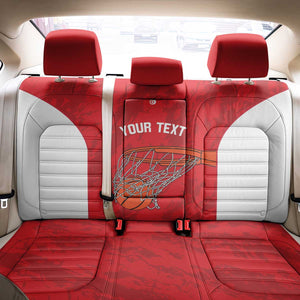 Afro Basketball Custom Tunisia Back Car Seat Cover Go Champions Eagles of Carthage - African Pride