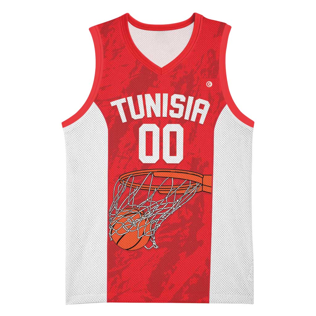 Afro Basketball Custom Tunisia Basketball Jersey Go Champions Eagles of Carthage - African Pride