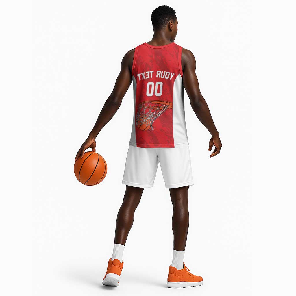 Afro Basketball Custom Tunisia Basketball Jersey Go Champions Eagles of Carthage - African Pride
