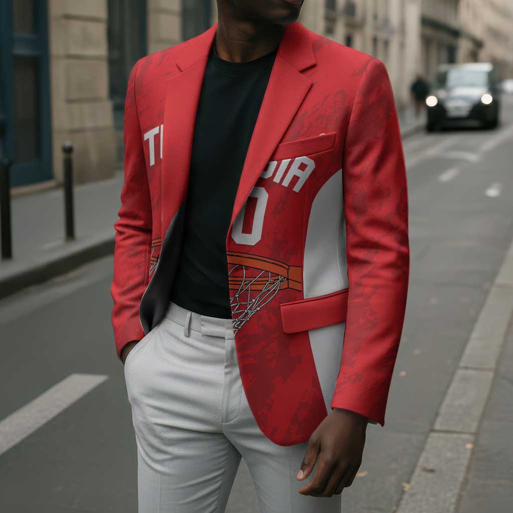 Tunisia Basketball Custom Blazer Go Champions Eagles of Carthage