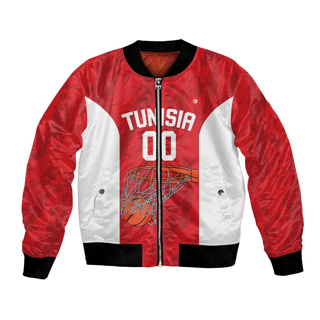 Afro Basketball Custom Tunisia Bomber Jacket Go Champions Eagles of Carthage - African Pride