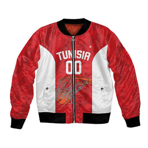 Afro Basketball Custom Tunisia Bomber Jacket Go Champions Eagles of Carthage - African Pride