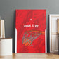 Afro Basketball Custom Tunisia Canvas Wall Art Go Champions Eagles of Carthage - African Pride