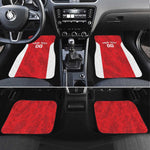 Afro Basketball Custom Tunisia Car Mats Go Champions Eagles of Carthage - African Pride