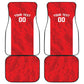 Afro Basketball Custom Tunisia Car Mats Go Champions Eagles of Carthage - African Pride
