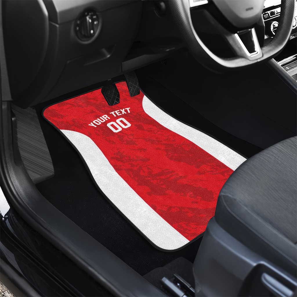 Afro Basketball Custom Tunisia Car Mats Go Champions Eagles of Carthage - African Pride