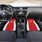 Afro Basketball Custom Tunisia Car Mats Go Champions Eagles of Carthage - African Pride