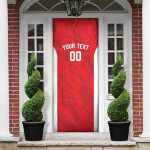 Tunisia Basketball Custom Door Cover Go Champions Eagles of Carthage