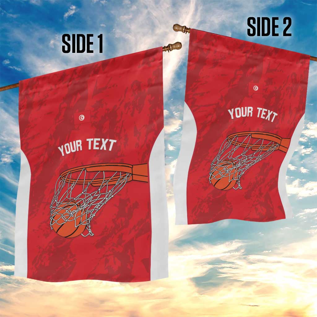 Afro Basketball Custom Tunisia Garden Flag Go Champions Eagles of Carthage - African Pride