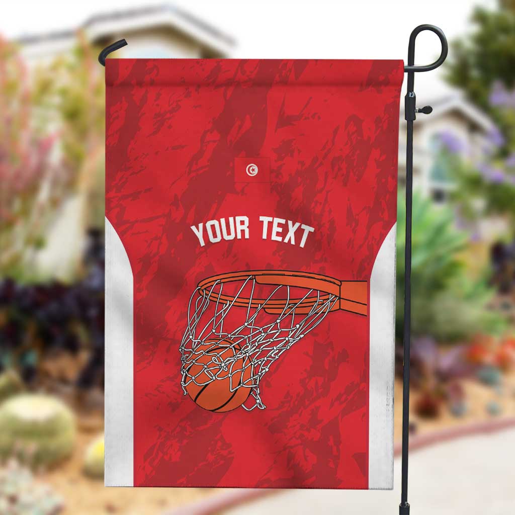 Afro Basketball Custom Tunisia Garden Flag Go Champions Eagles of Carthage - African Pride