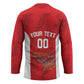 Tunisia Basketball Custom Hockey Jersey Go Champions Eagles of Carthage