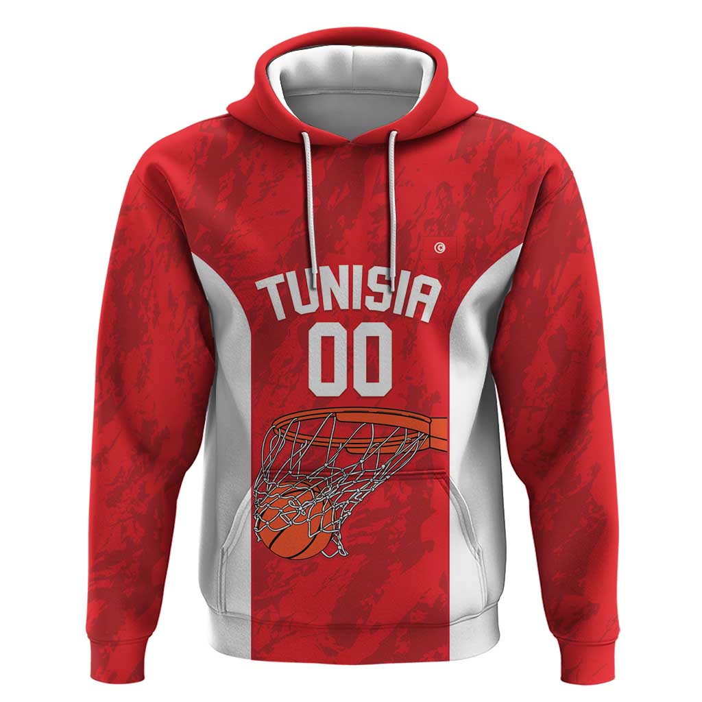 Afro Basketball Custom Tunisia Hoodie Go Champions Eagles of Carthage - African Pride