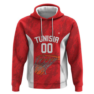 Afro Basketball Custom Tunisia Hoodie Go Champions Eagles of Carthage - African Pride