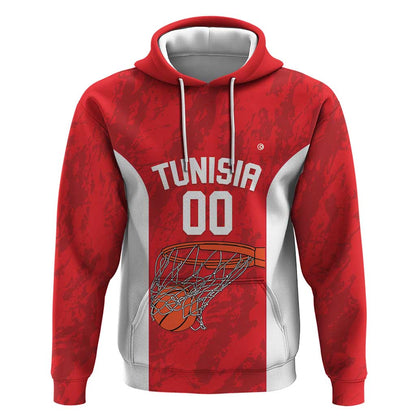 Afro Basketball Custom Tunisia Hoodie Go Champions Eagles of Carthage - African Pride