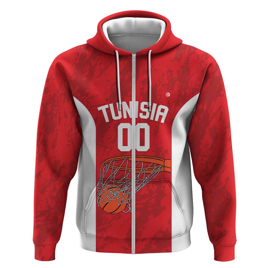 Afro Basketball Custom Tunisia Hoodie Go Champions Eagles of Carthage - African Pride