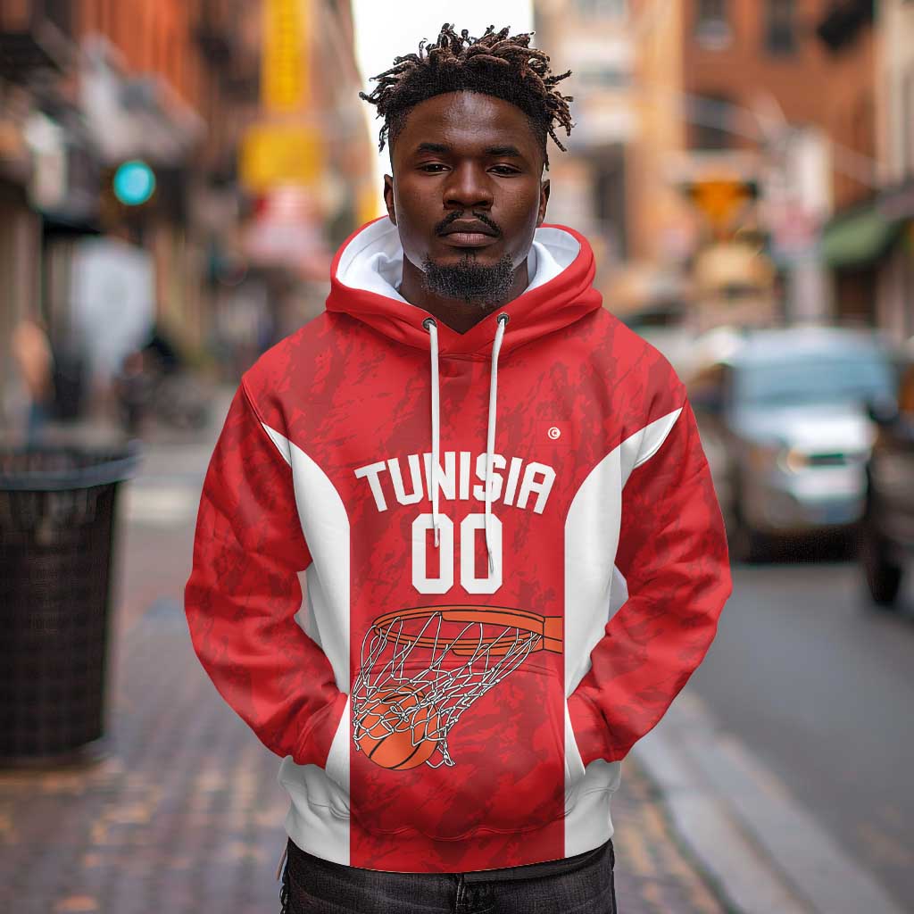 Afro Basketball Custom Tunisia Hoodie Go Champions Eagles of Carthage - African Pride