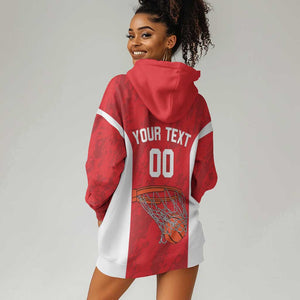 Afro Basketball Custom Tunisia Hoodie Dress Go Champions Eagles of Carthage - African Pride