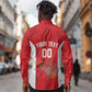Afro Basketball Custom Tunisia Long Sleeve Button Shirt Go Champions Eagles of Carthage - African Pride