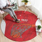 Afro Basketball Custom Tunisia Round Carpet Go Champions Eagles of Carthage - African Pride
