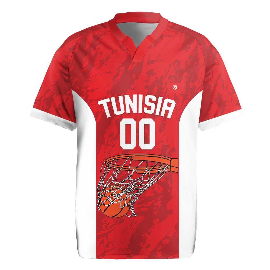 Afro Basketball Custom Tunisia Rugby Jersey Go Champions Eagles of Carthage - African Pride