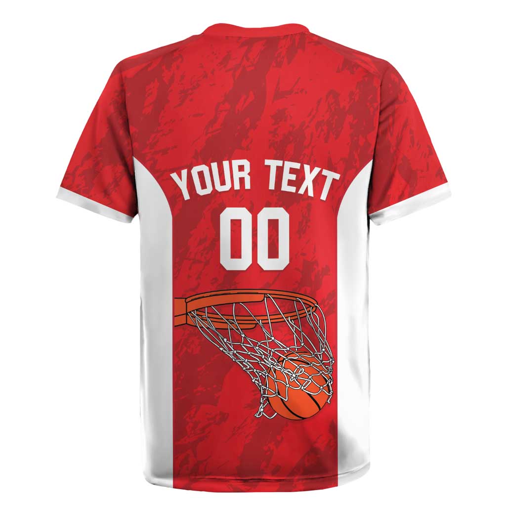 Afro Basketball Custom Tunisia Rugby Jersey Go Champions Eagles of Carthage - African Pride