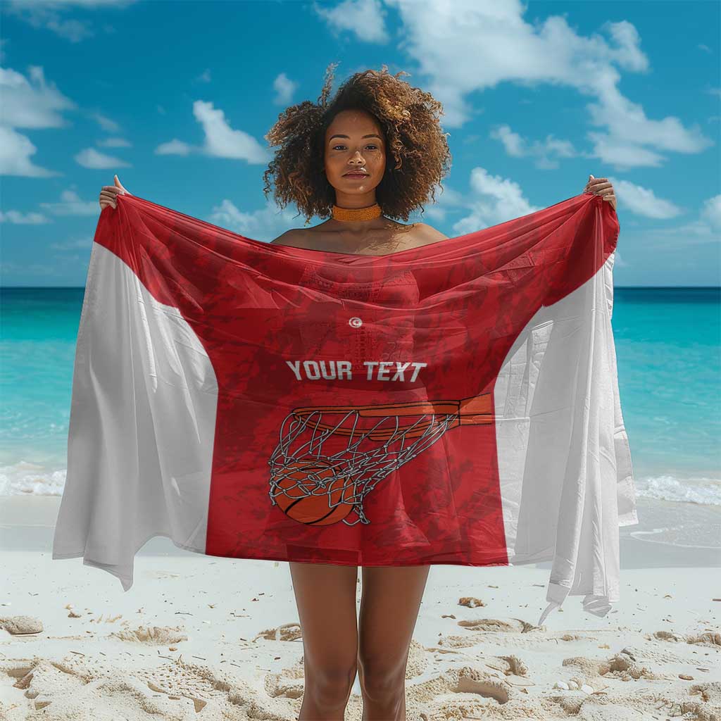 Afro Basketball Custom Tunisia Sarong Go Champions Eagles of Carthage - African Pride