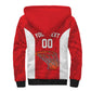 Afro Basketball Custom Tunisia Sherpa Hoodie Go Champions Eagles of Carthage - African Pride