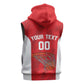 Afro Basketball Custom Tunisia Sleeveless Zip Hoodie Go Champions Eagles of Carthage - African Pride