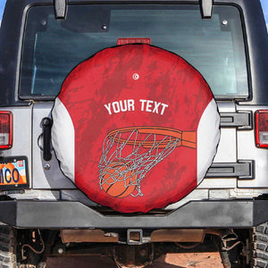 Afro Basketball Custom Tunisia Spare Tire Cover Go Champions Eagles of Carthage - African Pride