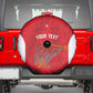Afro Basketball Custom Tunisia Spare Tire Cover Go Champions Eagles of Carthage - African Pride