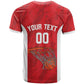Afro Basketball Custom Tunisia T shirt Go Champions Eagles of Carthage - African Pride