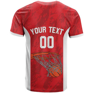 Afro Basketball Custom Tunisia T shirt Go Champions Eagles of Carthage - African Pride