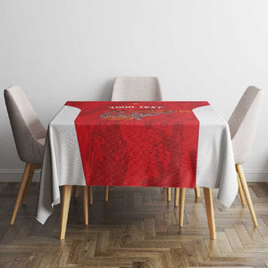 Afro Basketball Custom Tunisia Tablecloth Go Champions Eagles of Carthage - African Pride