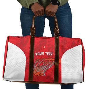 Tunisia Basketball Custom Travel Bag Go Champions Eagles of Carthage