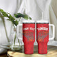 Afro Basketball Custom Tunisia Tumbler With Handle Go Champions Eagles of Carthage - African Pride