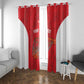 Afro Basketball Custom Tunisia Window Curtain Go Champions Eagles of Carthage - African Pride