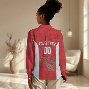 Afro Basketball Custom Tunisia Women Casual Shirt Go Champions Eagles of Carthage - African Pride