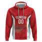 Afro Basketball Custom Tunisia Zip Hoodie Go Champions Eagles of Carthage - African Pride