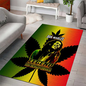 Afro Jamaica Legend Bob Area Rug The King Of Reggae