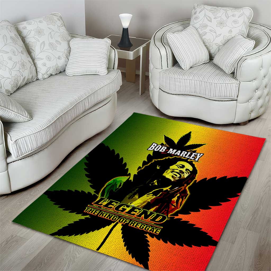 Afro Jamaica Legend Bob Area Rug The King Of Reggae