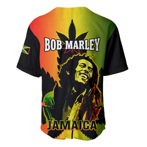 Afro Jamaica Legend Bob Baseball Jersey The King Of Reggae