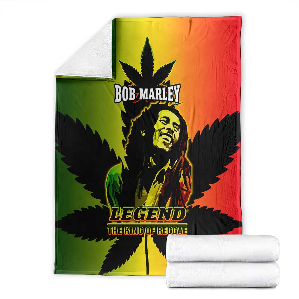 Afro Jamaica Legend Bob Blanket The King Of Reggae
