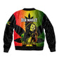 Afro Jamaica Legend Bob Bomber Jacket The King Of Reggae