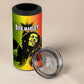 Afro Jamaica Legend Bob 4 in 1 Can Cooler Tumbler The King Of Reggae