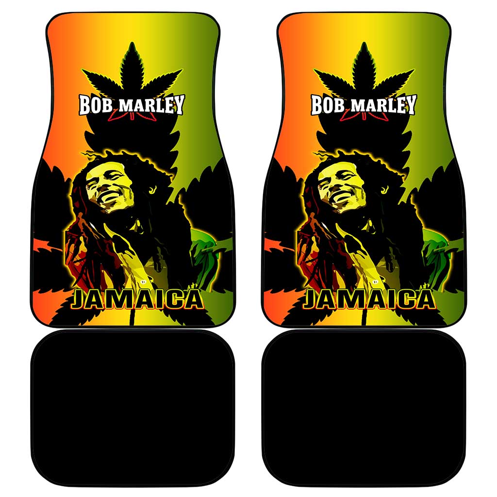 Afro Jamaica Legend Bob Car Mats The King Of Reggae