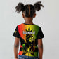 Afro Jamaica Legend Bob Kid T shirt The King Of Reggae